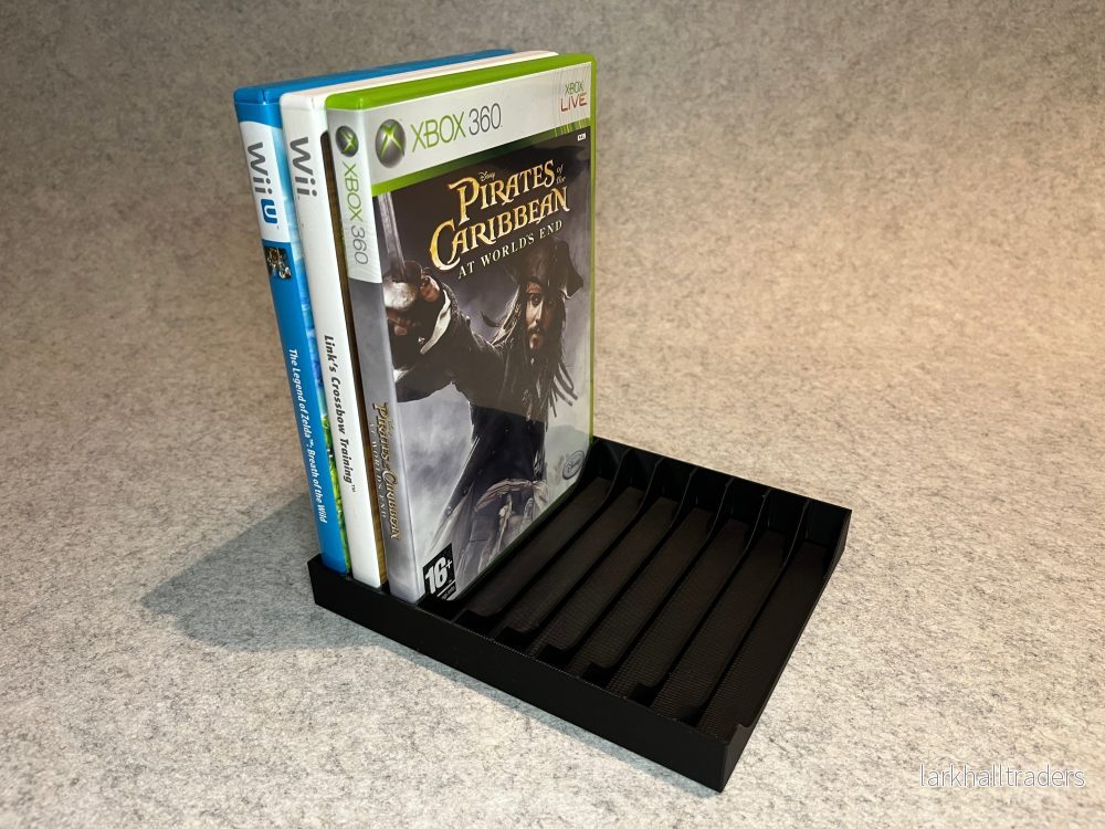 Spelställ för 10 DVD-spel – Xbox 360 / PS2 / PS3 / Wii / PC