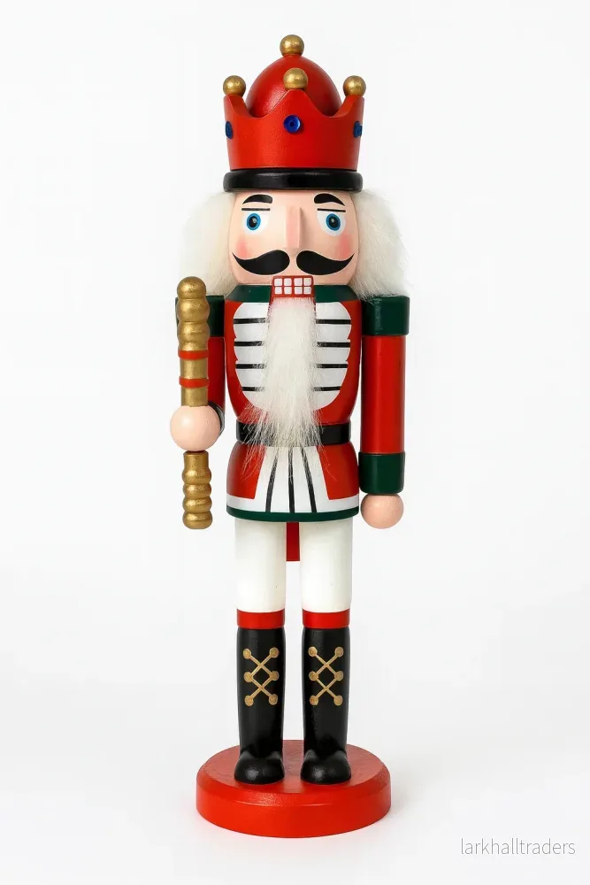 Nötknäpparfigurer i trä – 24 cm – 4 olika figurer - Bild 2