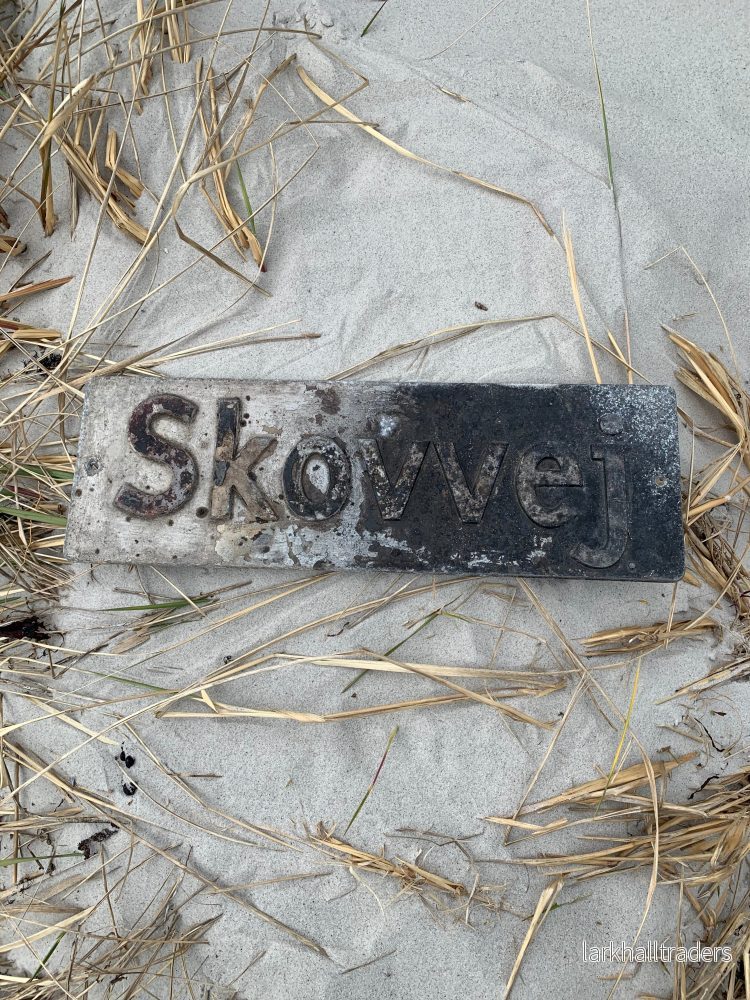 Vägskylt – Skovvej Vägskylt – Skovvej