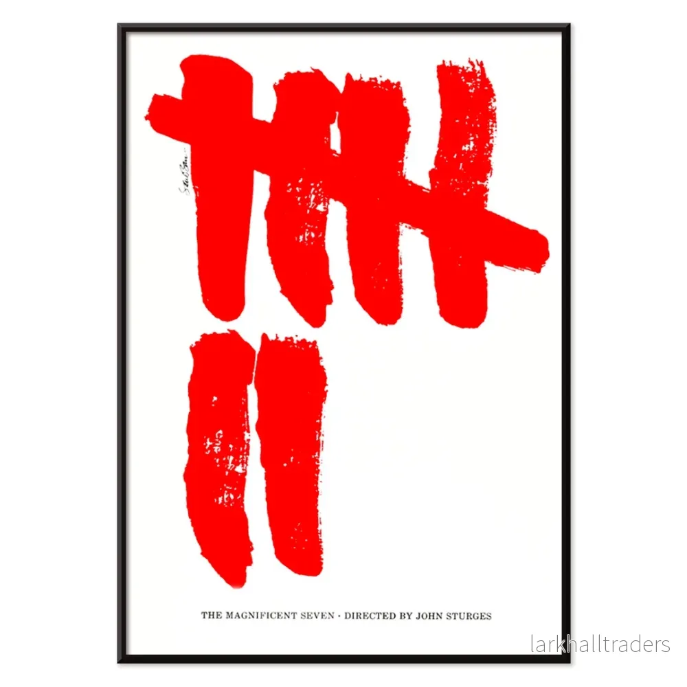 De magnifika sju Poster - Bild 2
