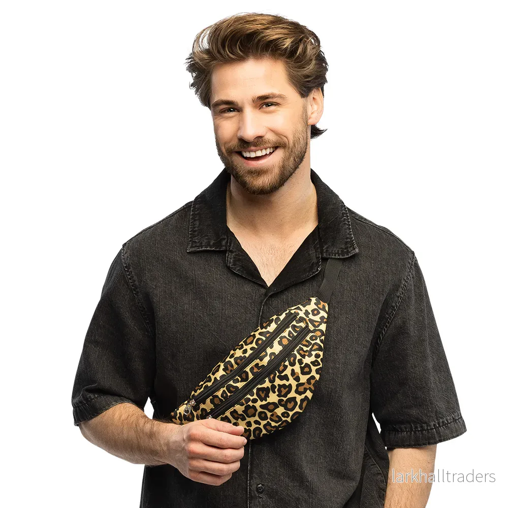 Magväska, leopard brun - Bild 3