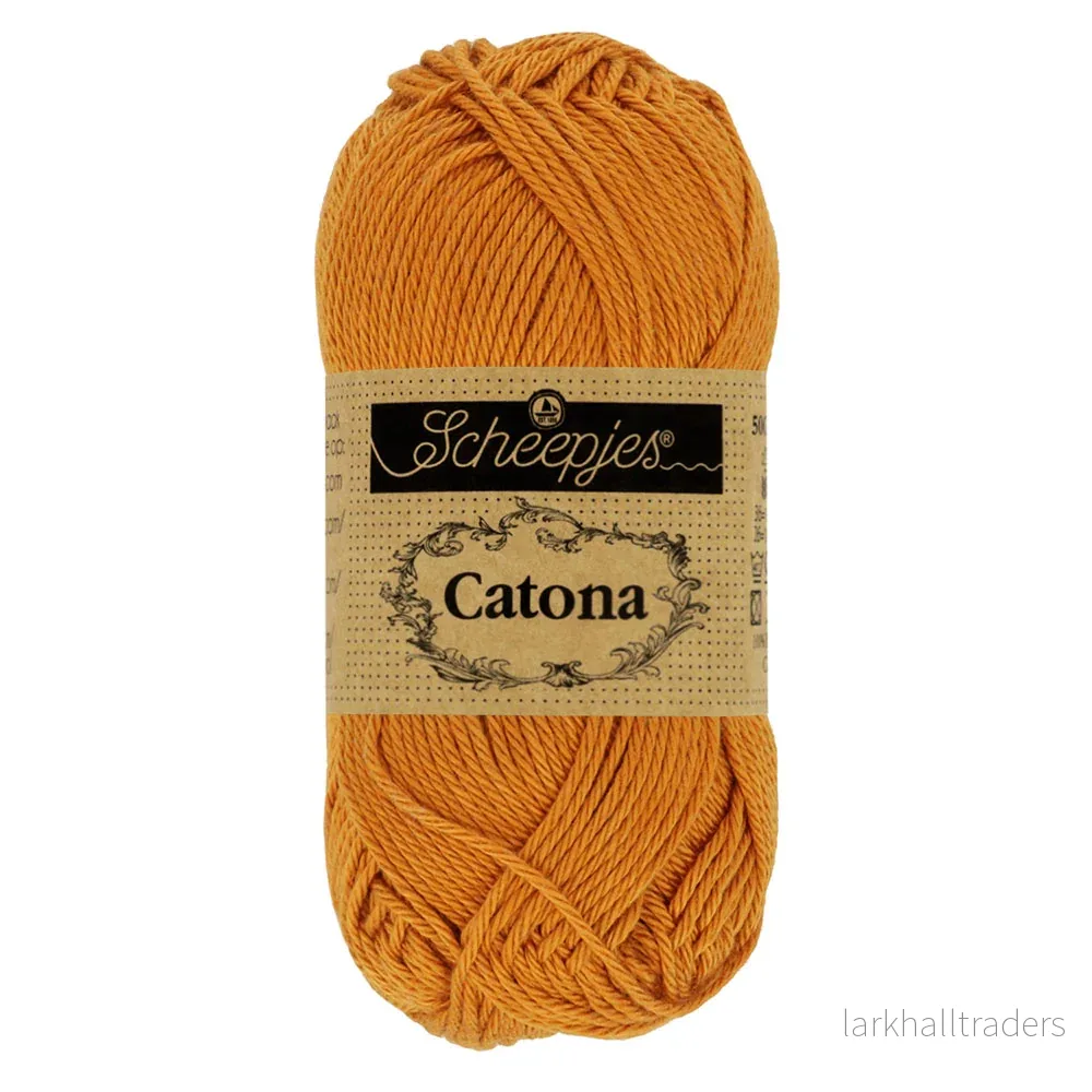 Scheepjes Catona 50g – 383 Ginger Gold