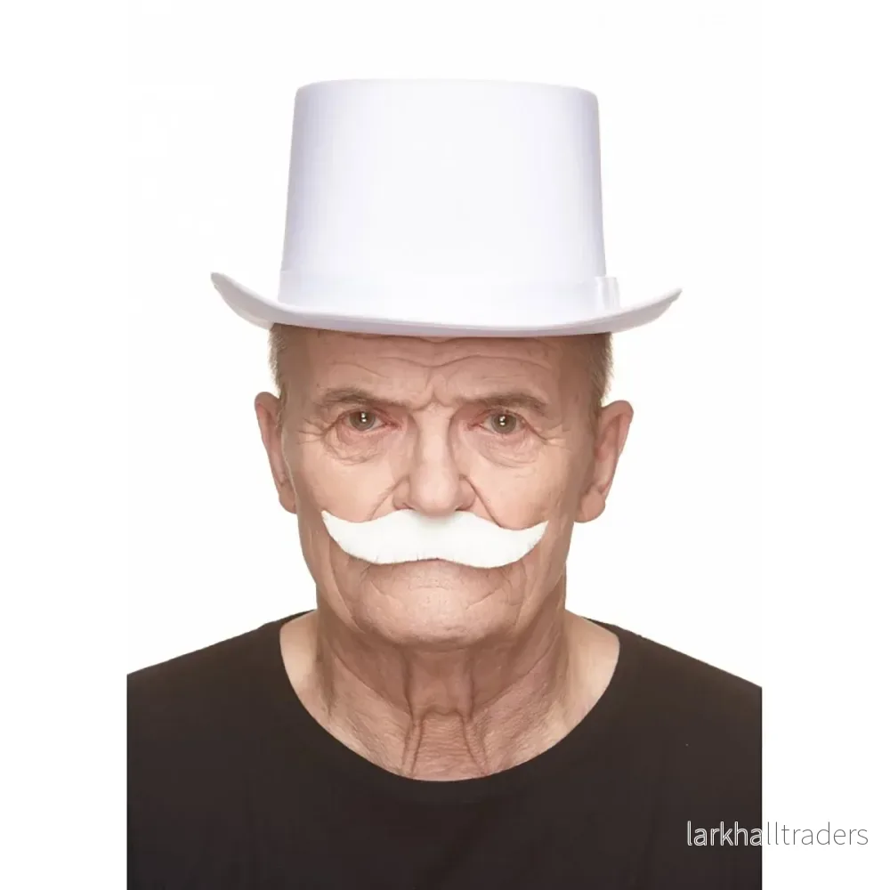 Mustasch, captain vit - Bild 2