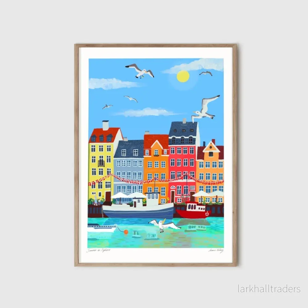 Summer in Nyhavn Poster - Bild 2