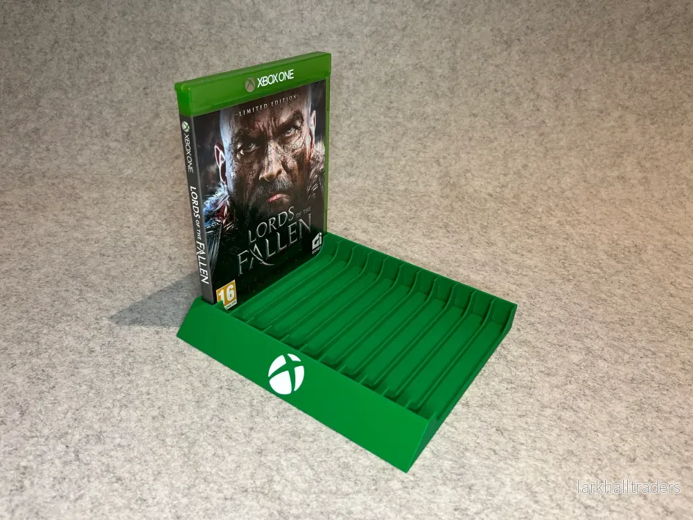Spelställ för 12 Xbox One / Series X|S-spel med Xbox-loggan