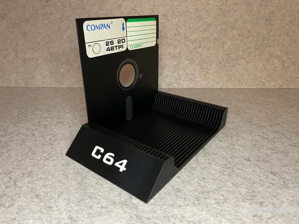 Spelställ för 30 Commodore 64-spel (5,25″ disketter) - Bild 3