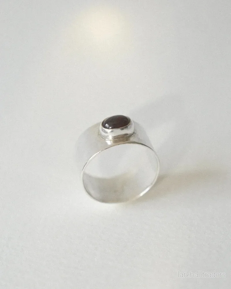 Garnet Ring Sterlingsilver - Bild 2