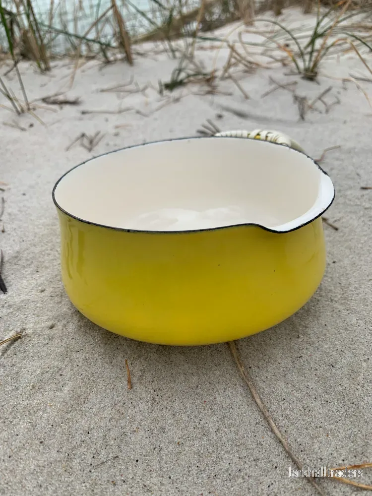 Quistgaard emaljskål - Gul - Bild 2