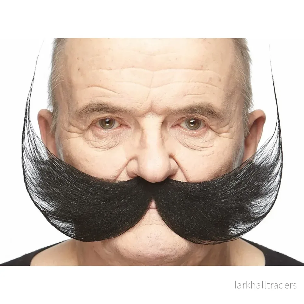 Mustasch, inventor svart Mustasch, inventor svart