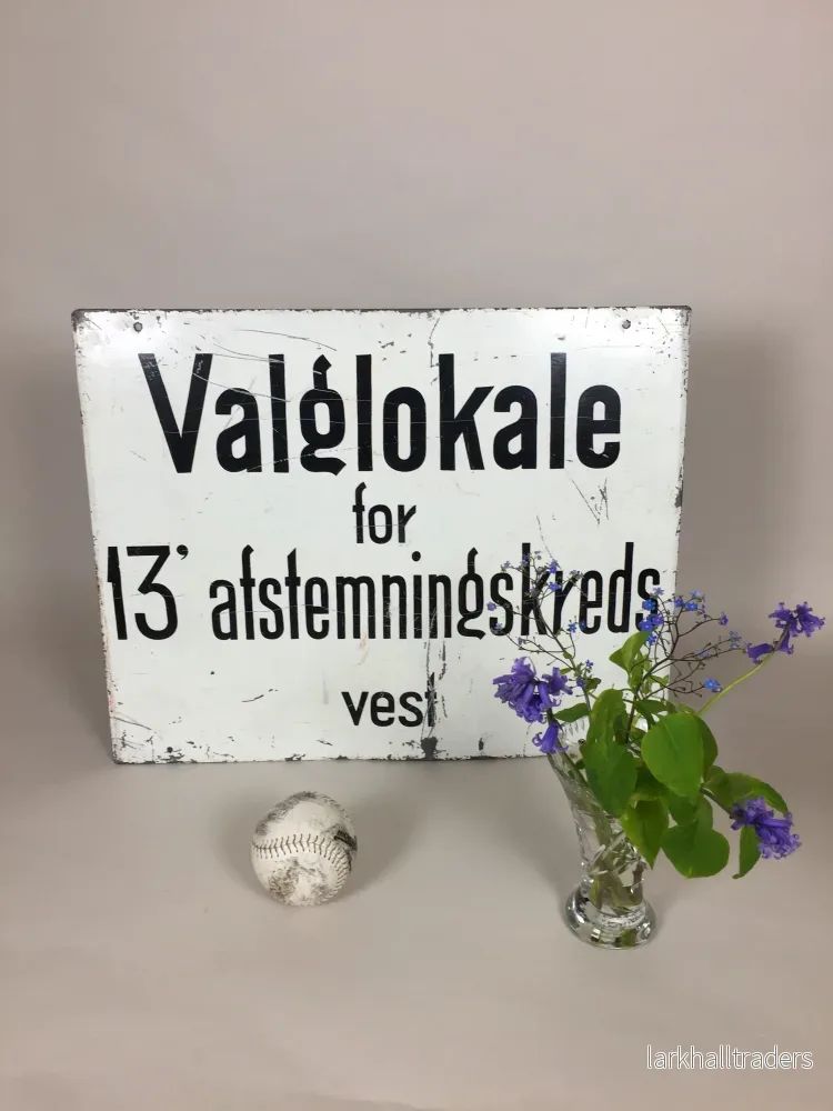 Valskylt 13 Väst Valskylt 13 Väst