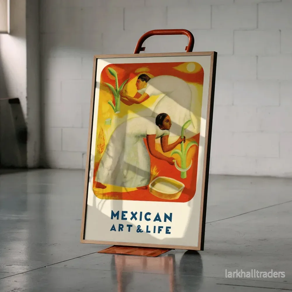 Mexican Art and Life 4 Poster - Bild 3