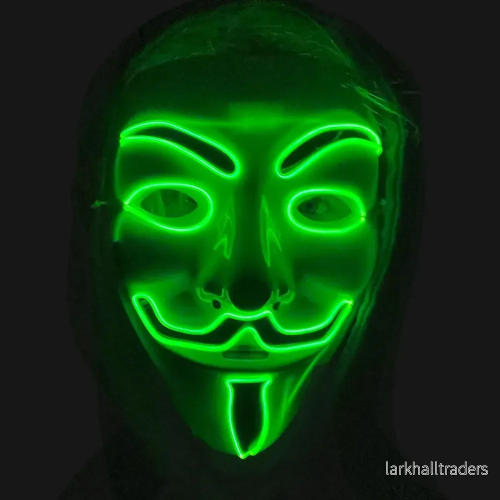 LED-mask, Anonymous