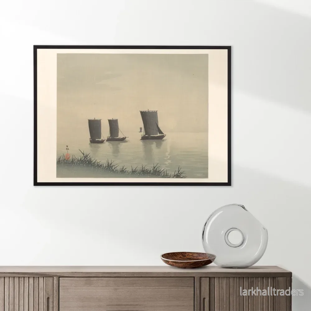 Fiskebåtar Poster