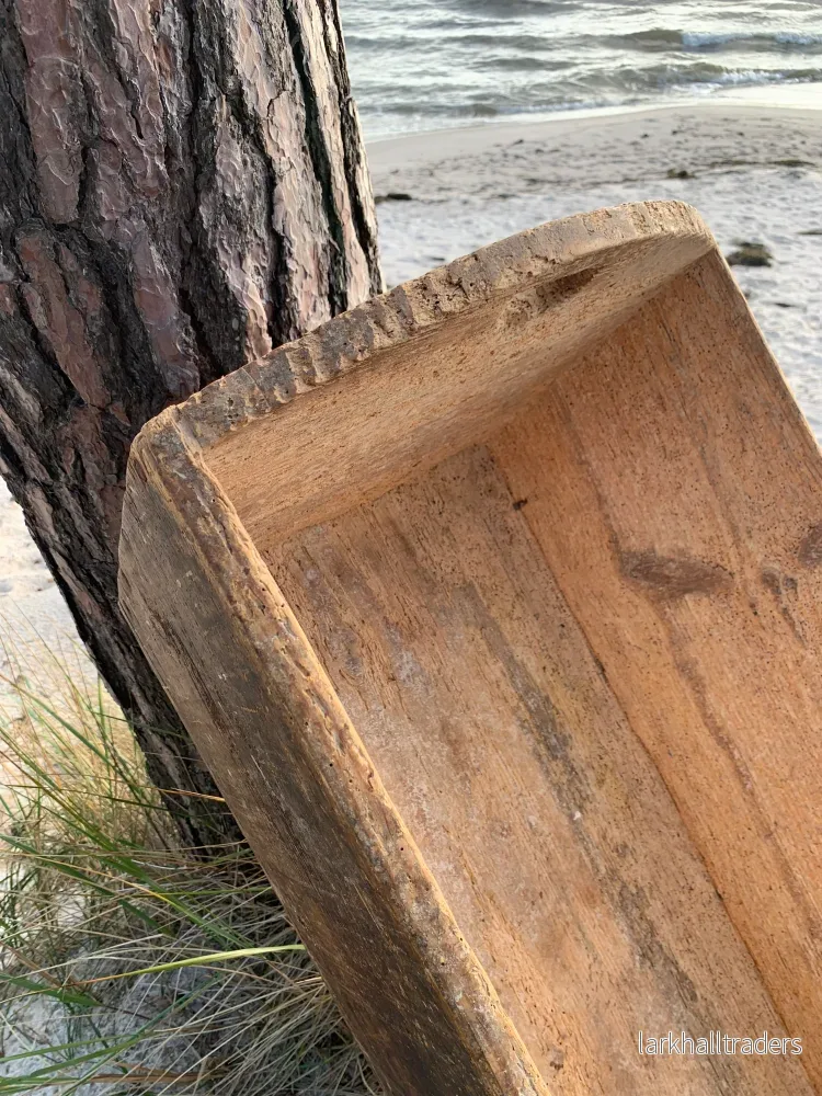 Stor trälåda med handtag - Bild 3