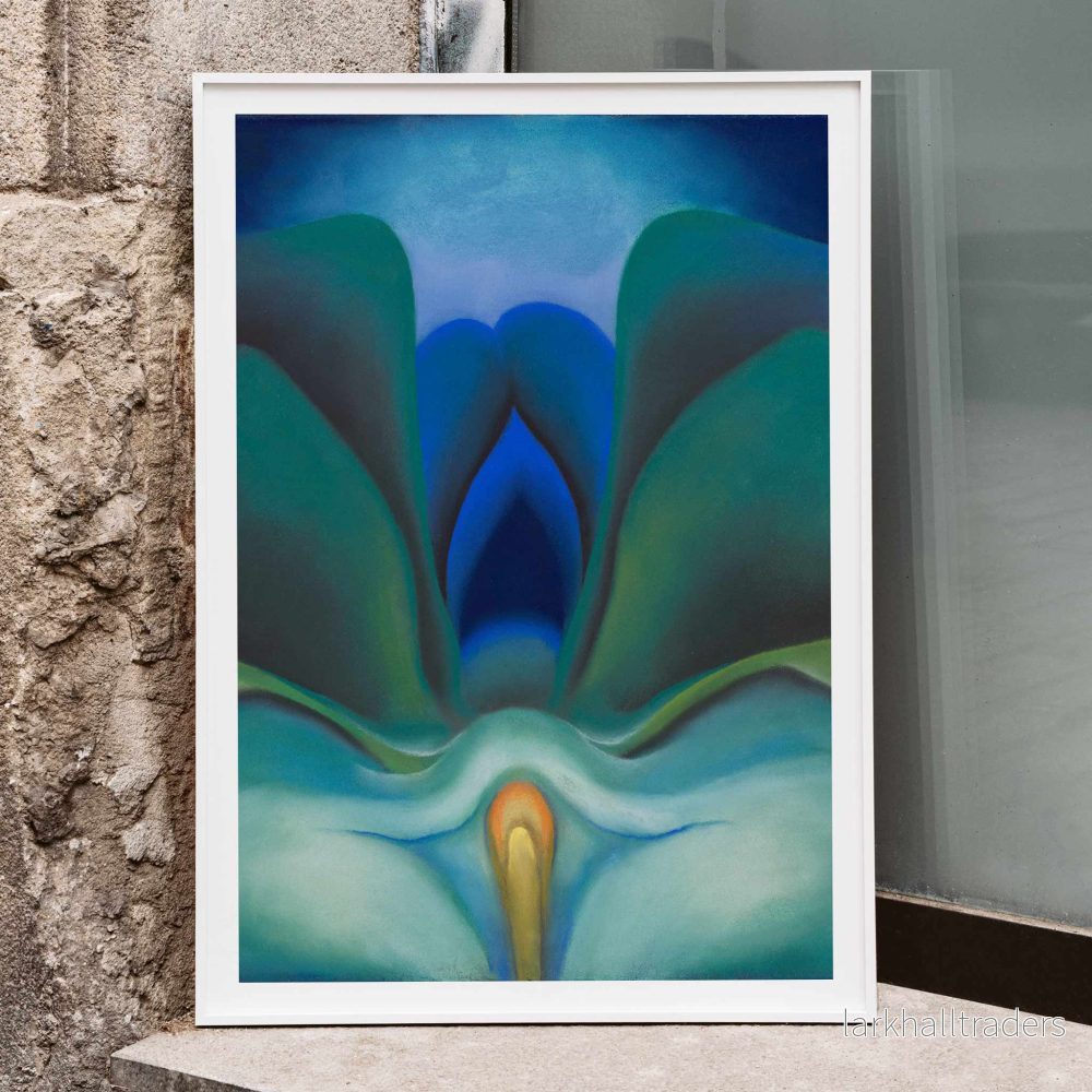 Blå blomma Poster - Bild 3