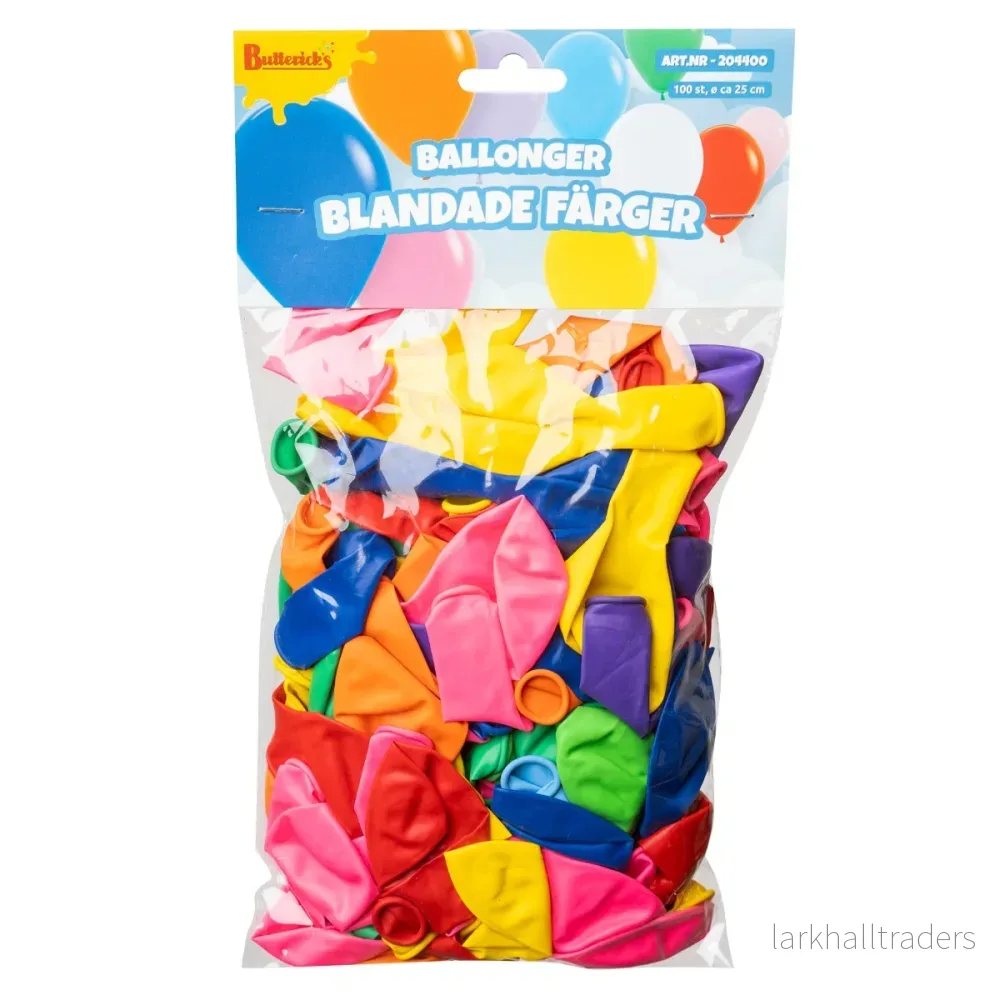Ballonger, 25 cm 100 st - Bild 3