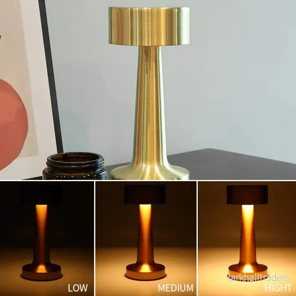 Bordslampa LED med Touch & Uppladdningsbar Funktion