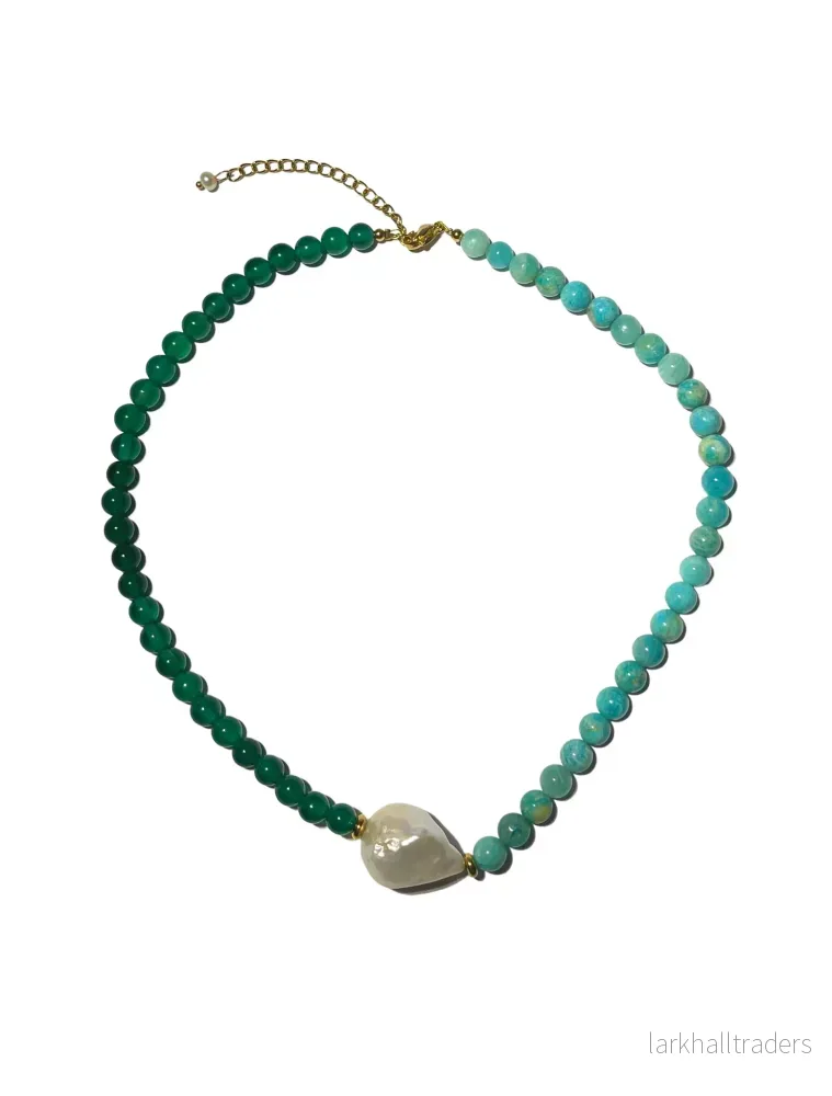 BEGRÄNSAD UPPLAGA - Grön Punkt Halsband - Bild 2
