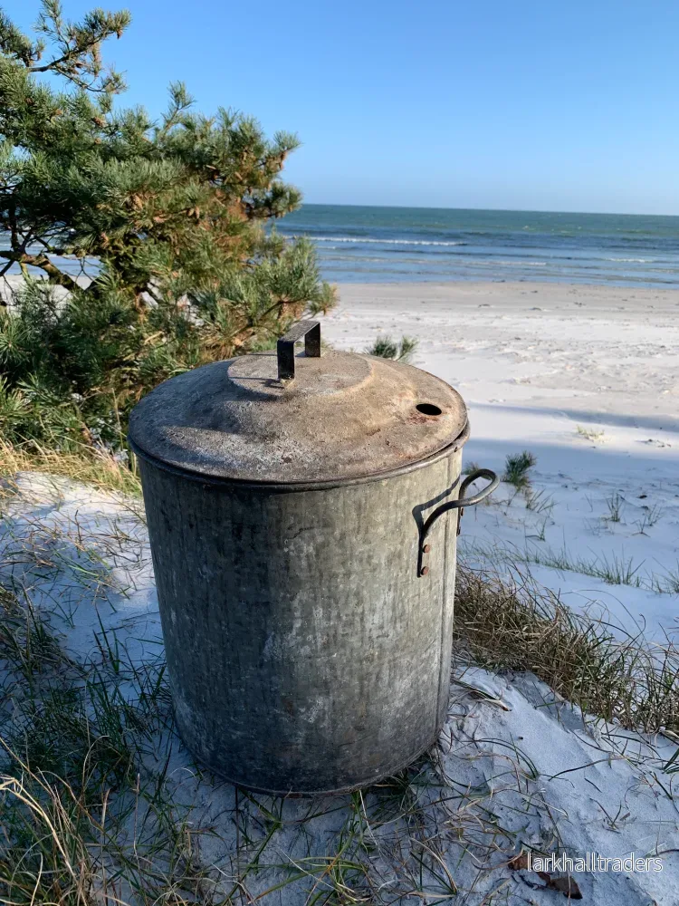 Zinkinläggningshink med lock - Bild 2