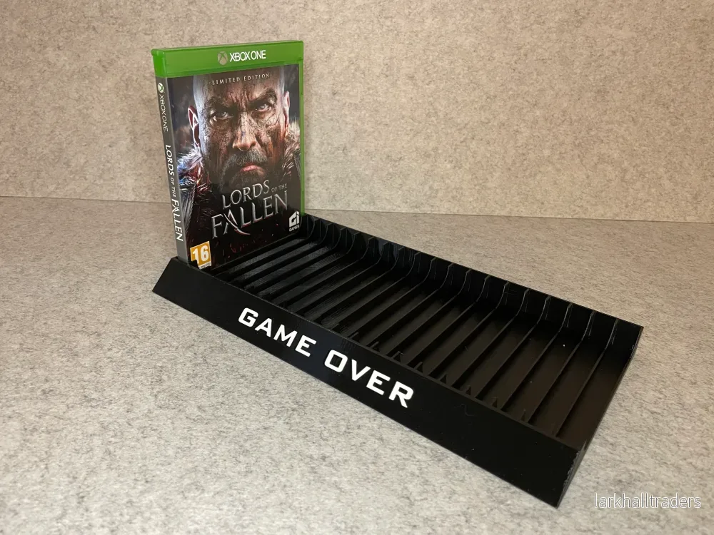 Spelställ för 20 spel till Xbox One / Series – ”GAME OVER” Spelställ för 20 spel till Xbox One / Series – ”GAME OVER”