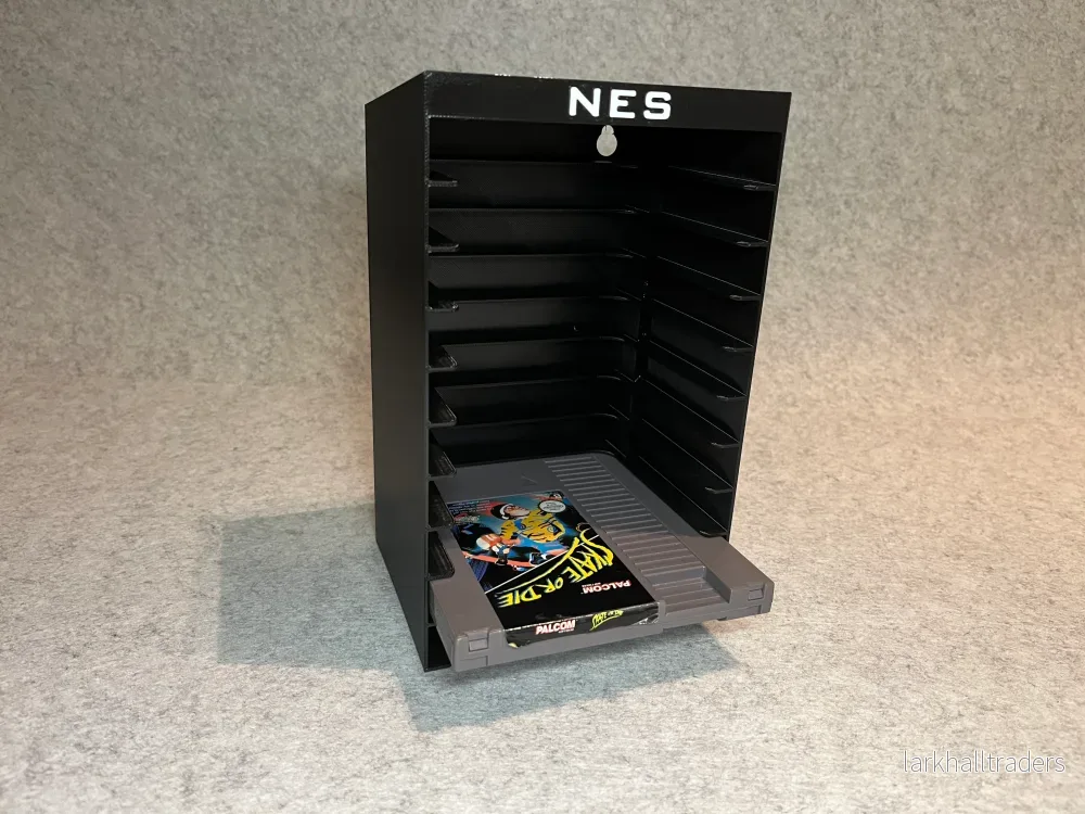 Väggställ / spelställ för 10 spel till Nintendo NES - Bild 2