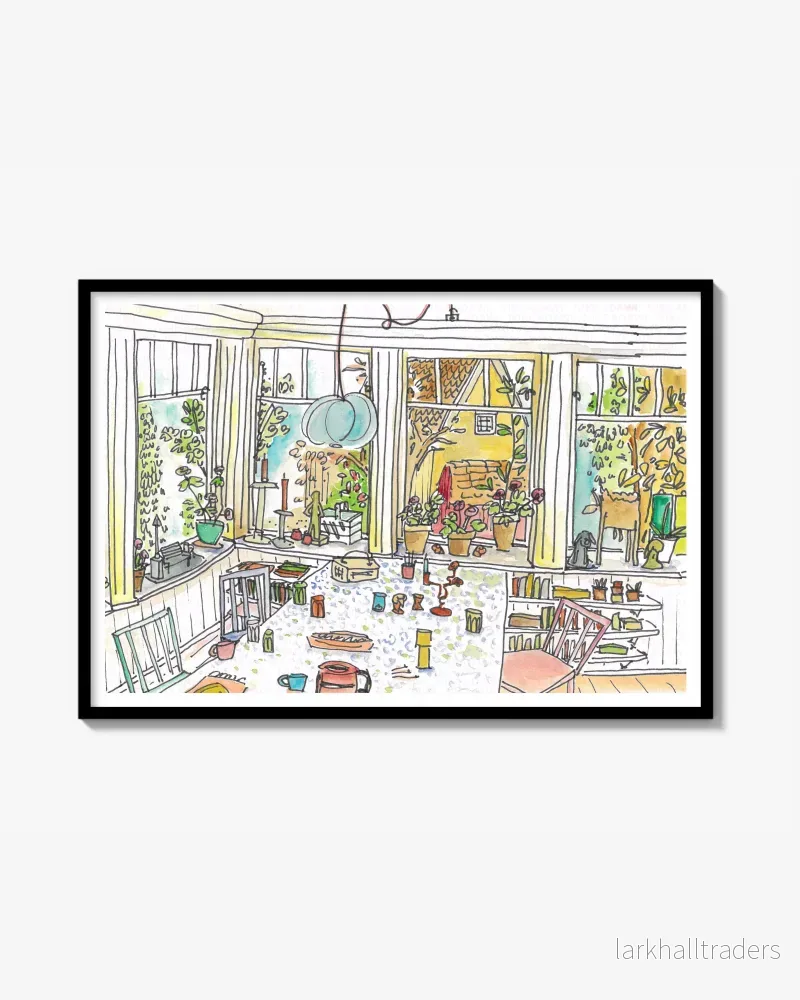 Malins Porch Print