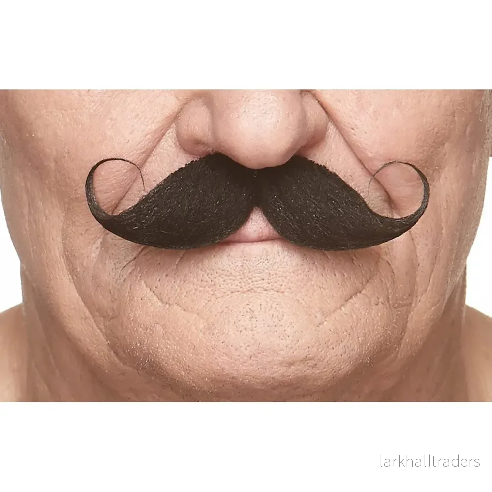 Mustasch, detective svart Mustasch, detective svart
