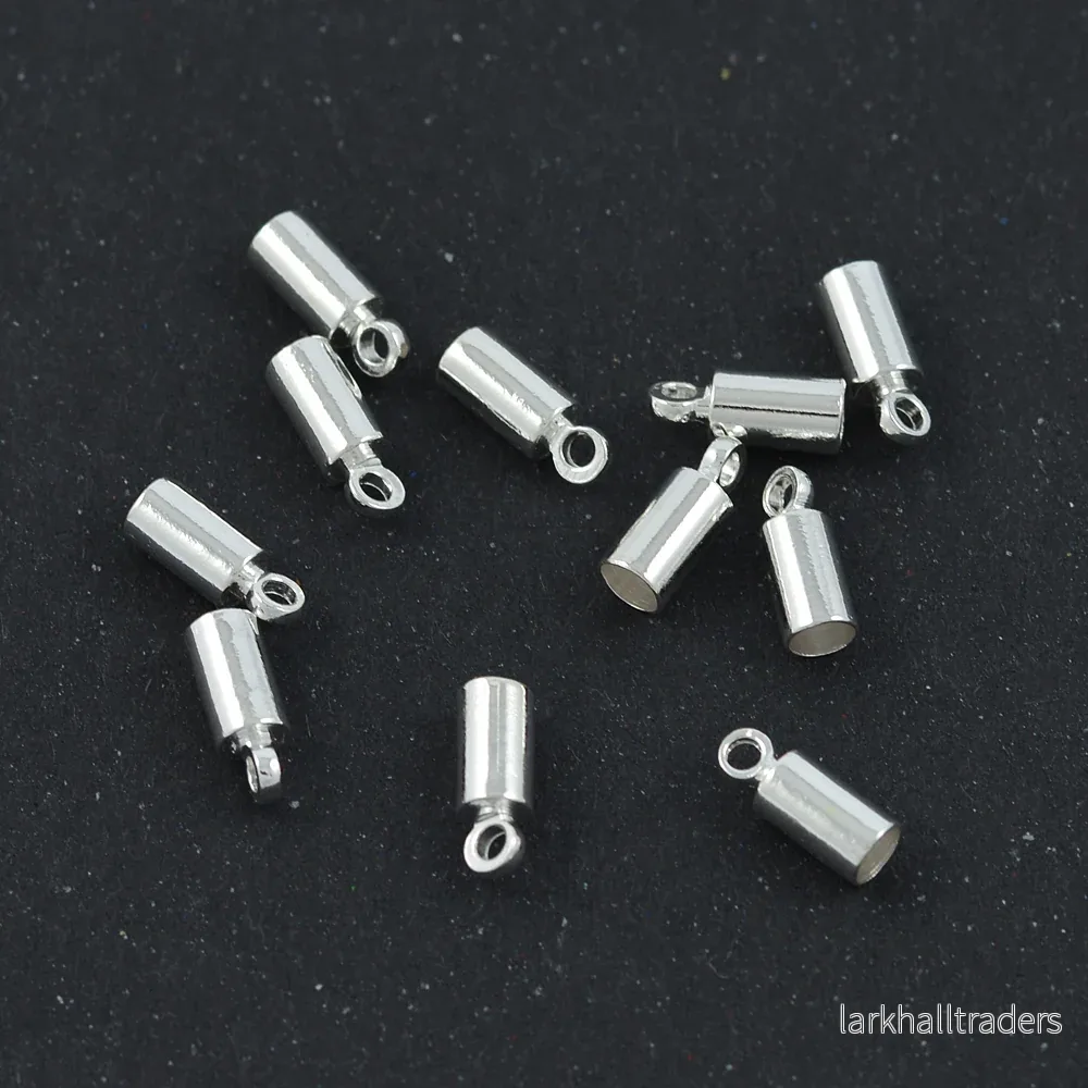 Bandavslut, silver, 3mm, 25st