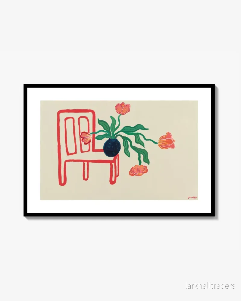Röda Stolen - Poster