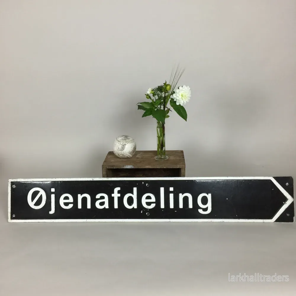 Fint tecken från sjukhuset