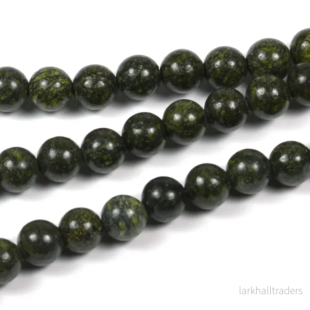 Rysk serpentin pärlor, 6mm