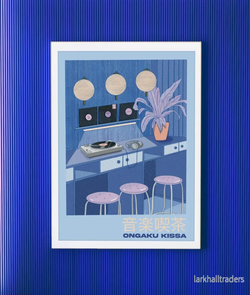 Ongaku Kissa Art Print