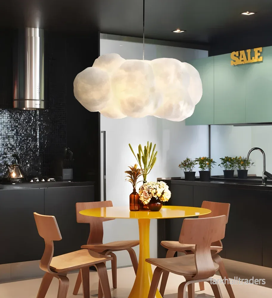 SkyLoom – Drömlik Molnformad Pendellampa för Barnrum - Bild 3