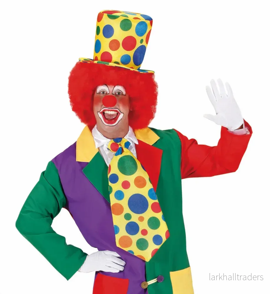 Jätteslips, clown - Bild 2