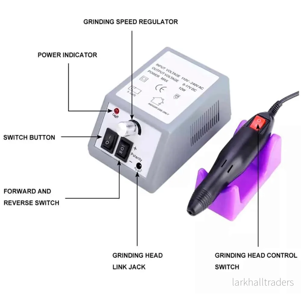 Professionell Elektrisk Nagelfil - Bild 3