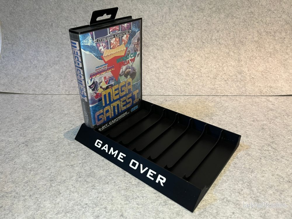 Spelställ för 8 Sega Master System / Mega Drive spel Spelställ för 8 Sega Master System / Mega Drive spel