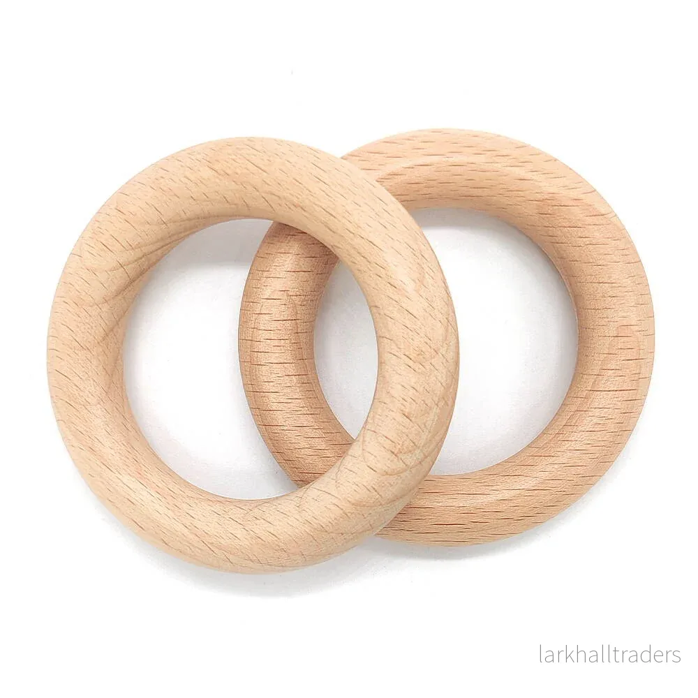 Stor träring, 7cm, Premium Wood Stor träring, 7cm, Premium Wood