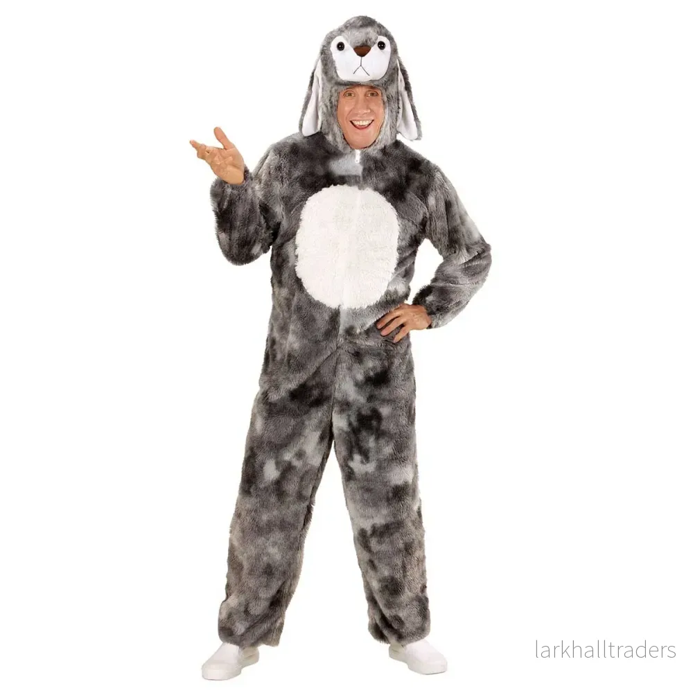 Dräkt, bunny grå M/L - Bild 3