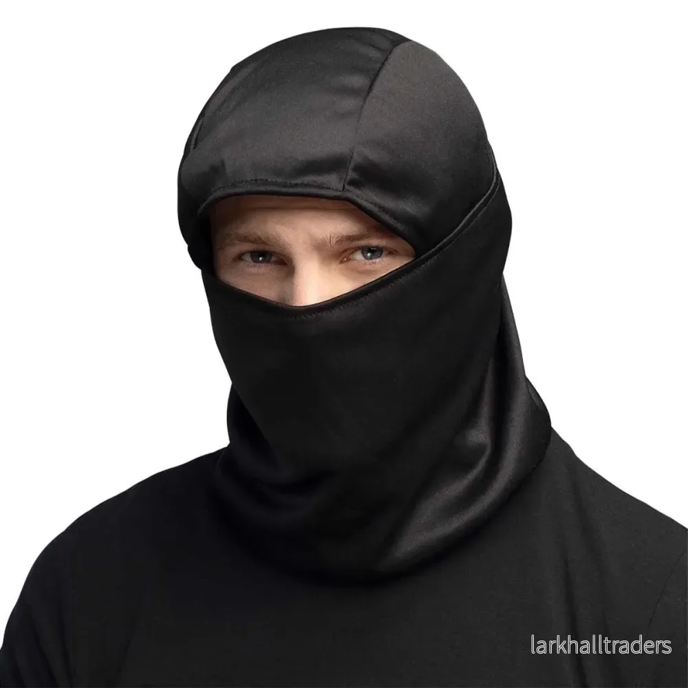 Balaclava, ninja svart Balaclava, ninja svart