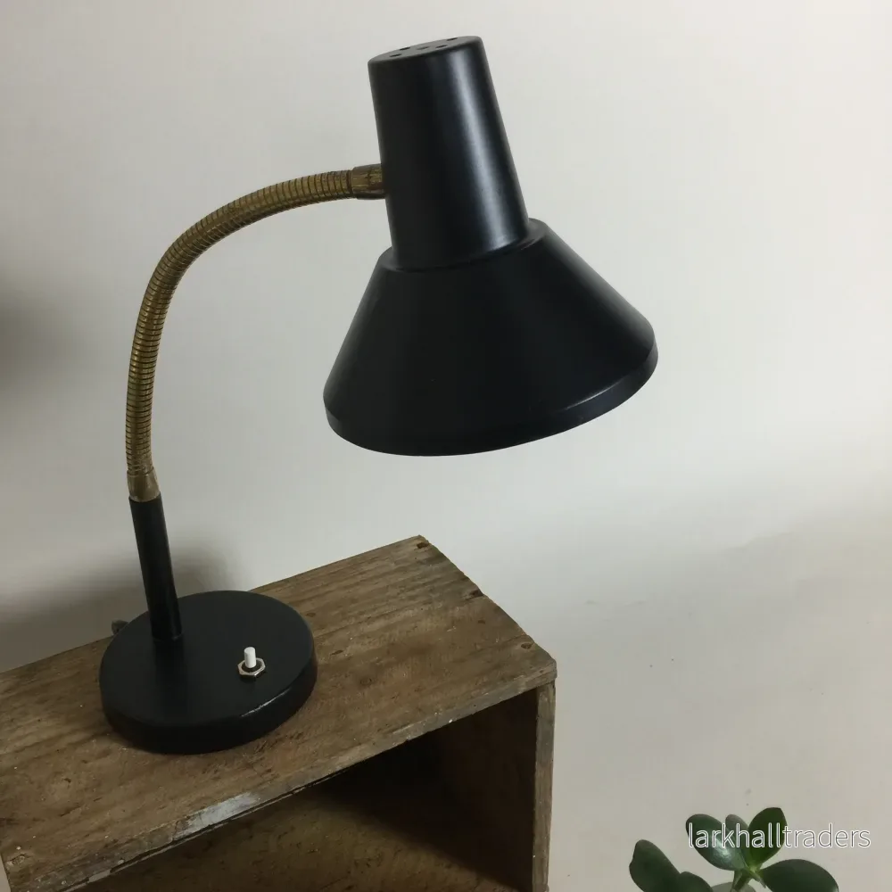 Fin tysk bordslampa med flexarm - Bild 3