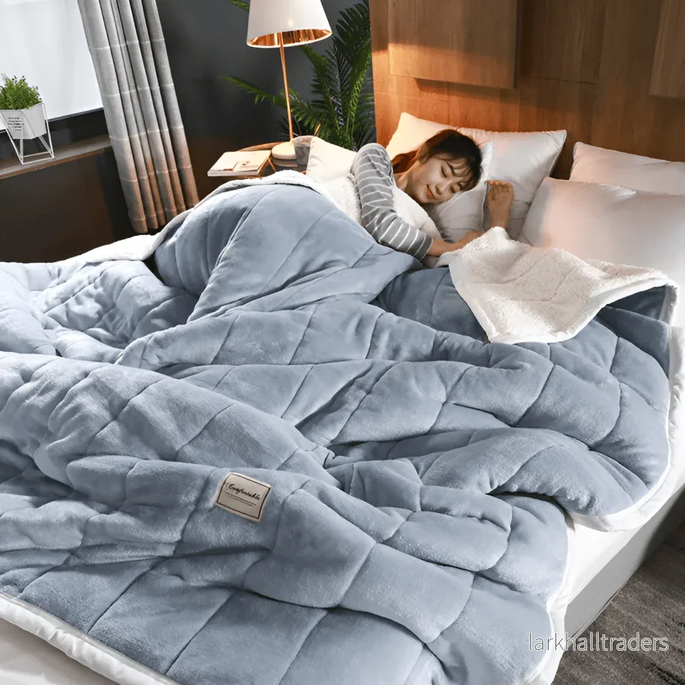 SherpaDream – Lyxig Supermjuk Värmefilt i Sherpa-Fleece SherpaDream – Lyxig Supermjuk Värmefilt i Sherpa-Fleece