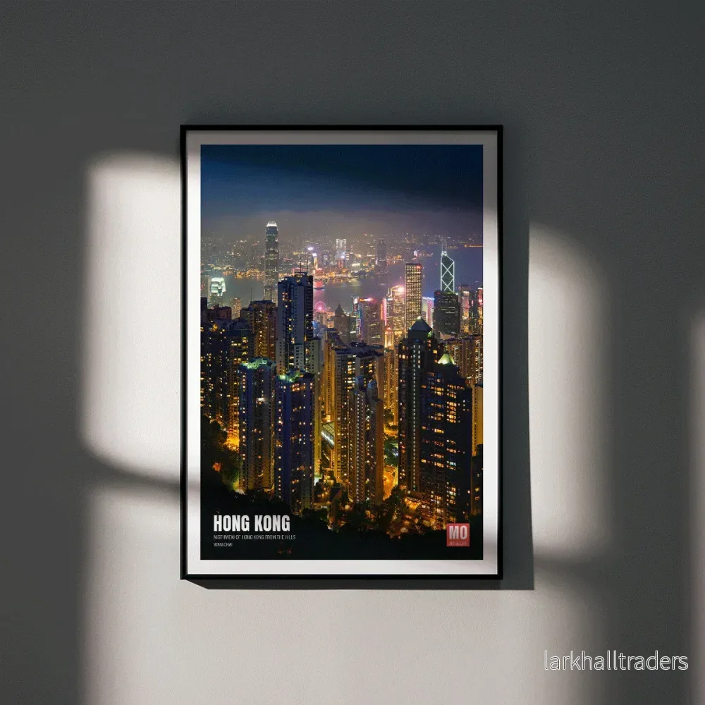 Hong Kong nattvy Poster - Bild 3