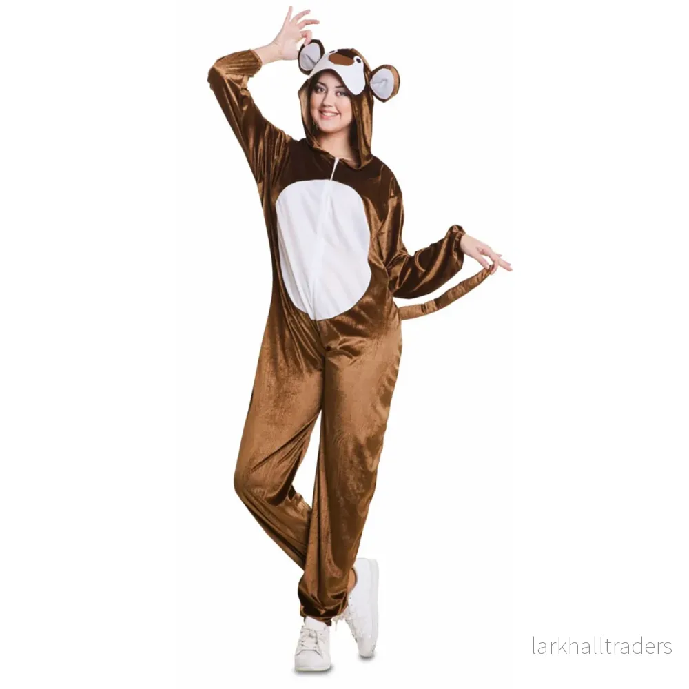 Dräkt, koala brun M/L - Bild 2
