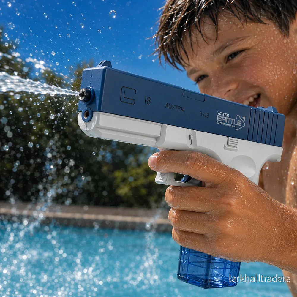 Elektrisk vattenpistol – Glock med 2 magasin