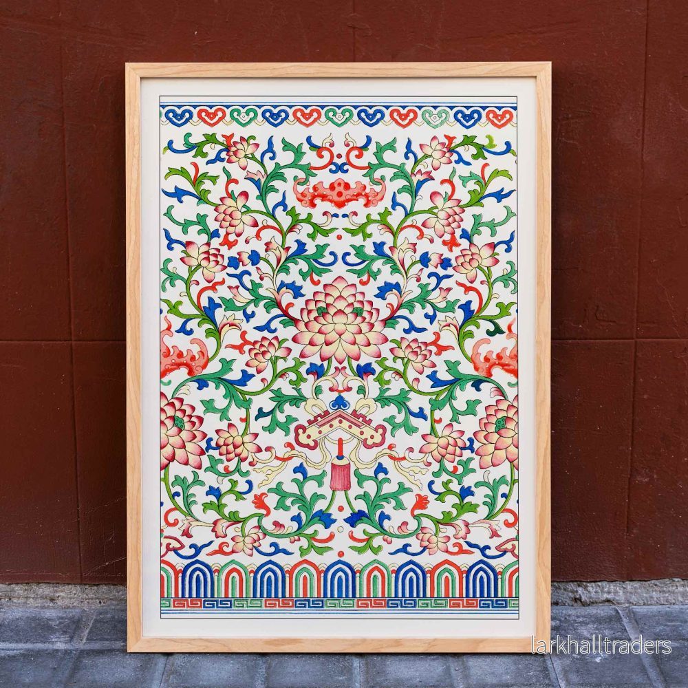 Kinesisk botanisk illustration Poster Kinesisk botanisk illustration Poster