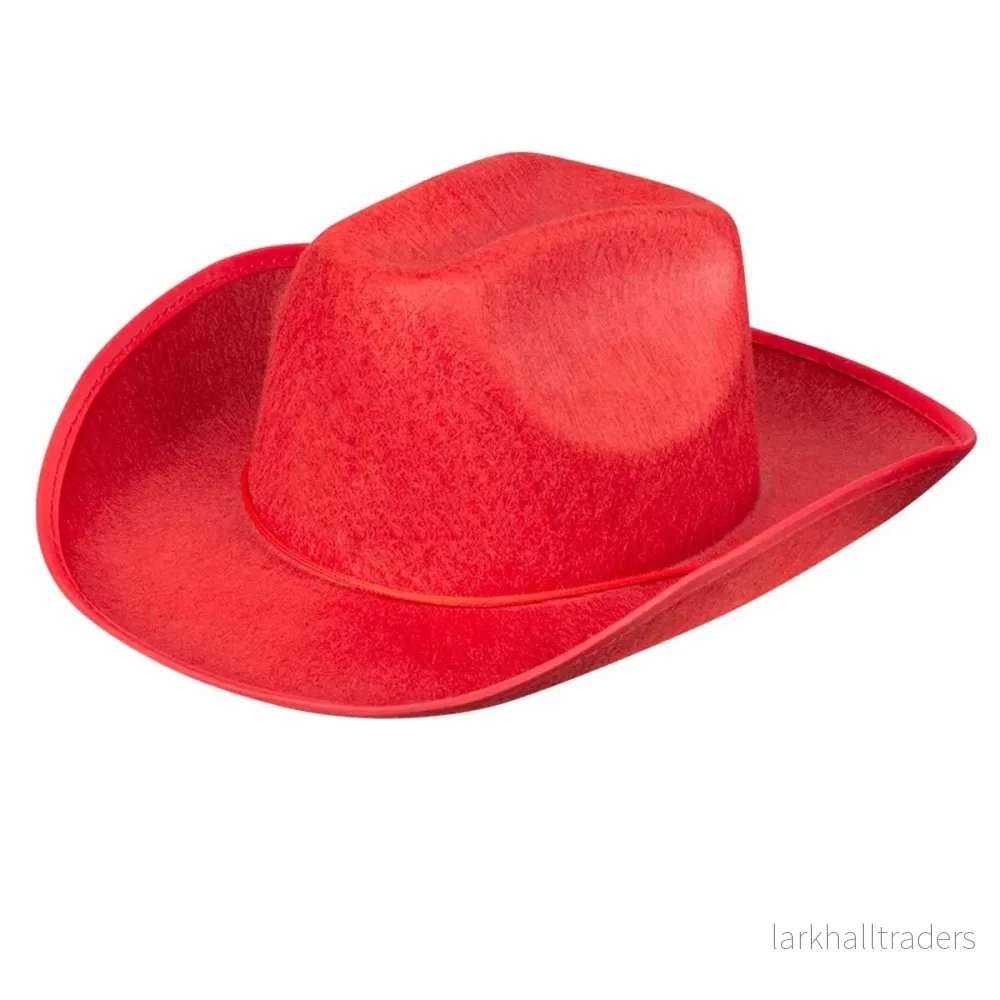 Cowboyhatt, rodeo röd Cowboyhatt, rodeo röd