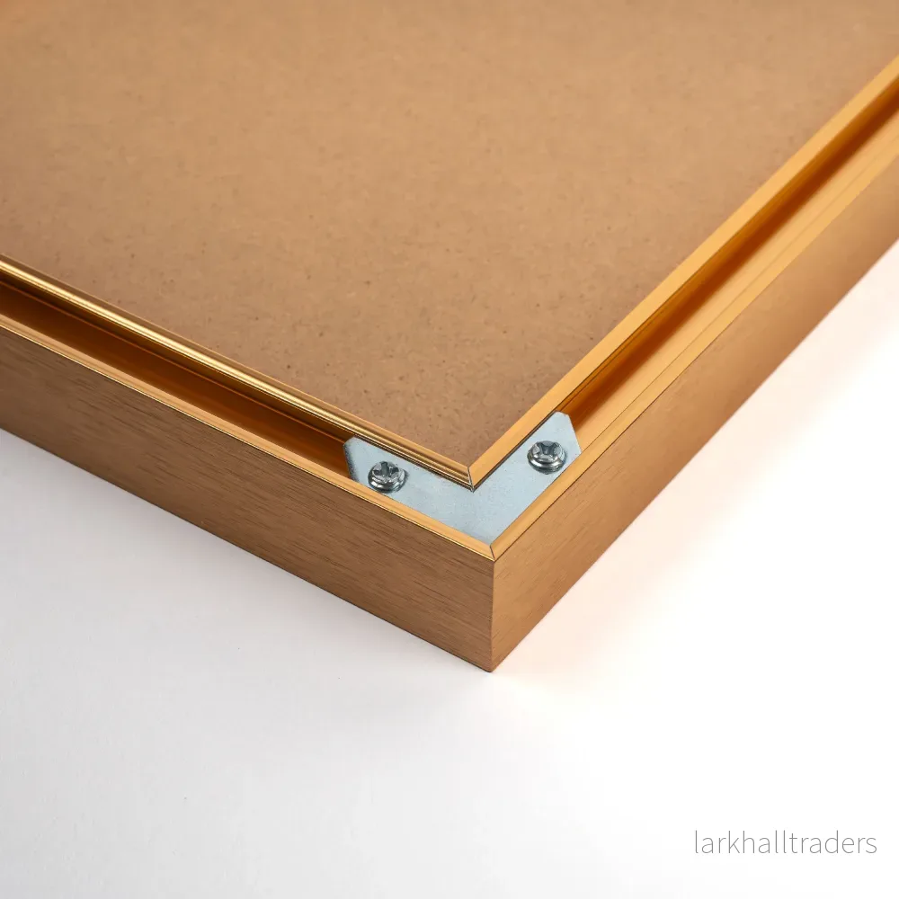 Guldfärgad aluminiumram - Bild 2