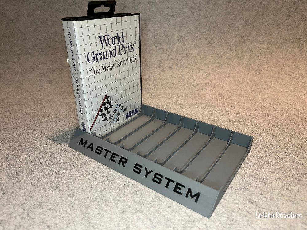 Spelställ för 8 Sega Master System spel Spelställ för 8 Sega Master System spel