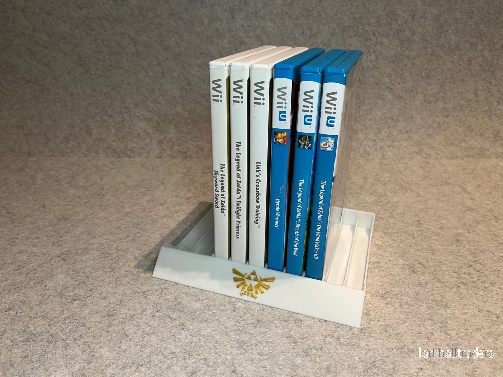 Spelställ för Zelda-samling – Nintendo GameCube / Wii / WiiU Spelställ för Zelda-samling – Nintendo GameCube / Wii / WiiU