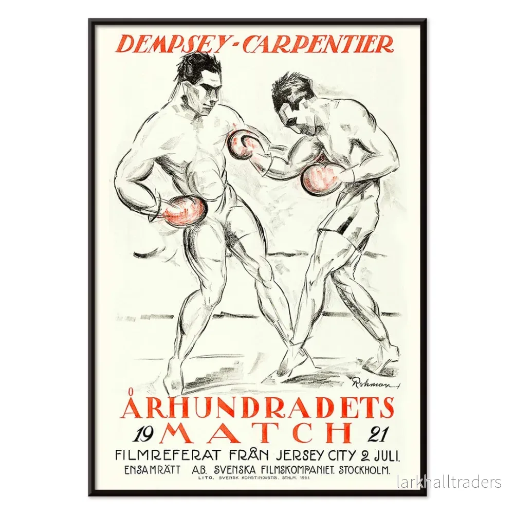 Århundradets match Poster - Bild 2